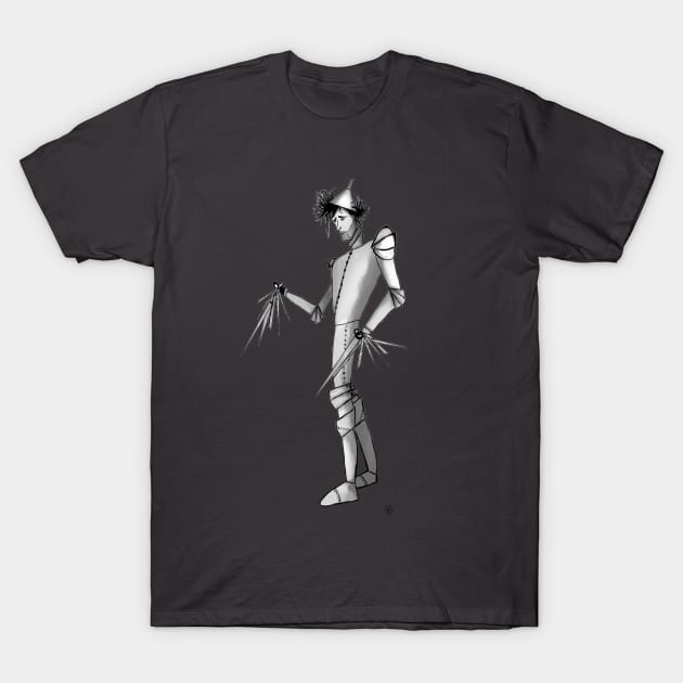 Edward scissor tin man T-Shirt by BeverlyHoltzem